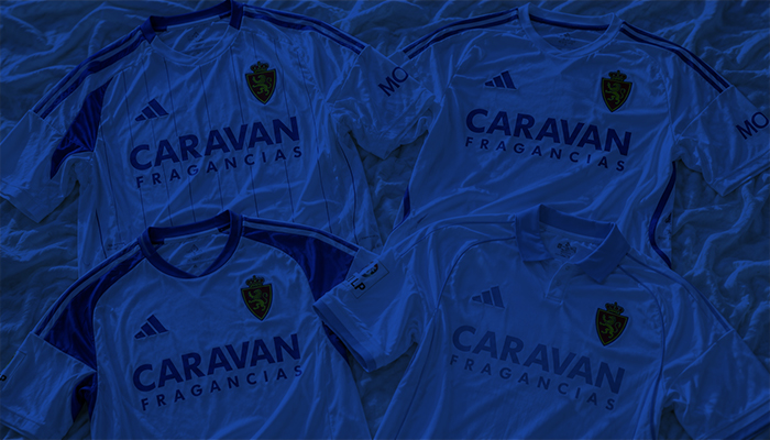 camisetas última década del real zaragoza