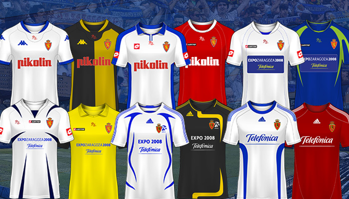 Camisetas Real Zaragoza 2000-10