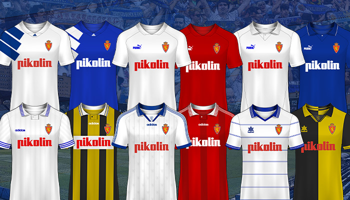 Camisetas Real Zaragoza 90-00