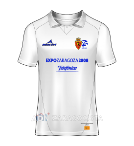 Camisetas especiales Real Zaragoza homenaje a la Recopa