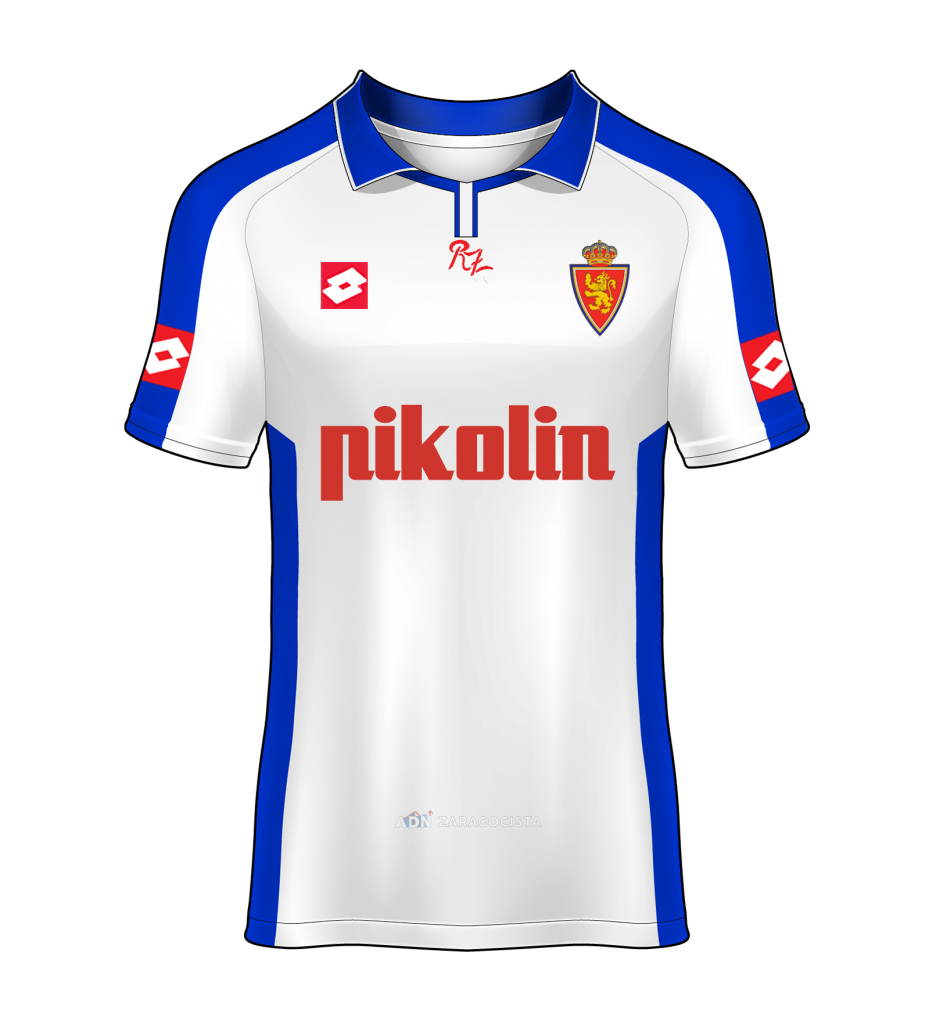 camiseta local Real Zaragoza 04/05