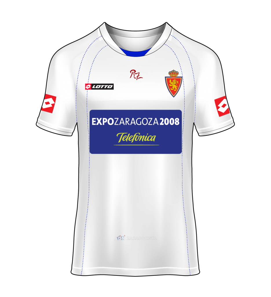 camiseta local Real Zaragoza 05/06