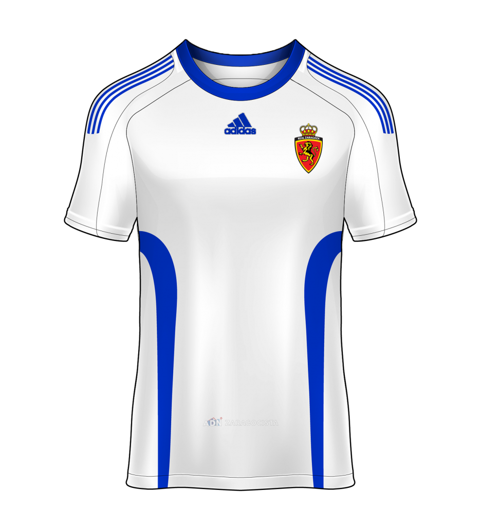 camiseta local Real Zaragoza 08/09