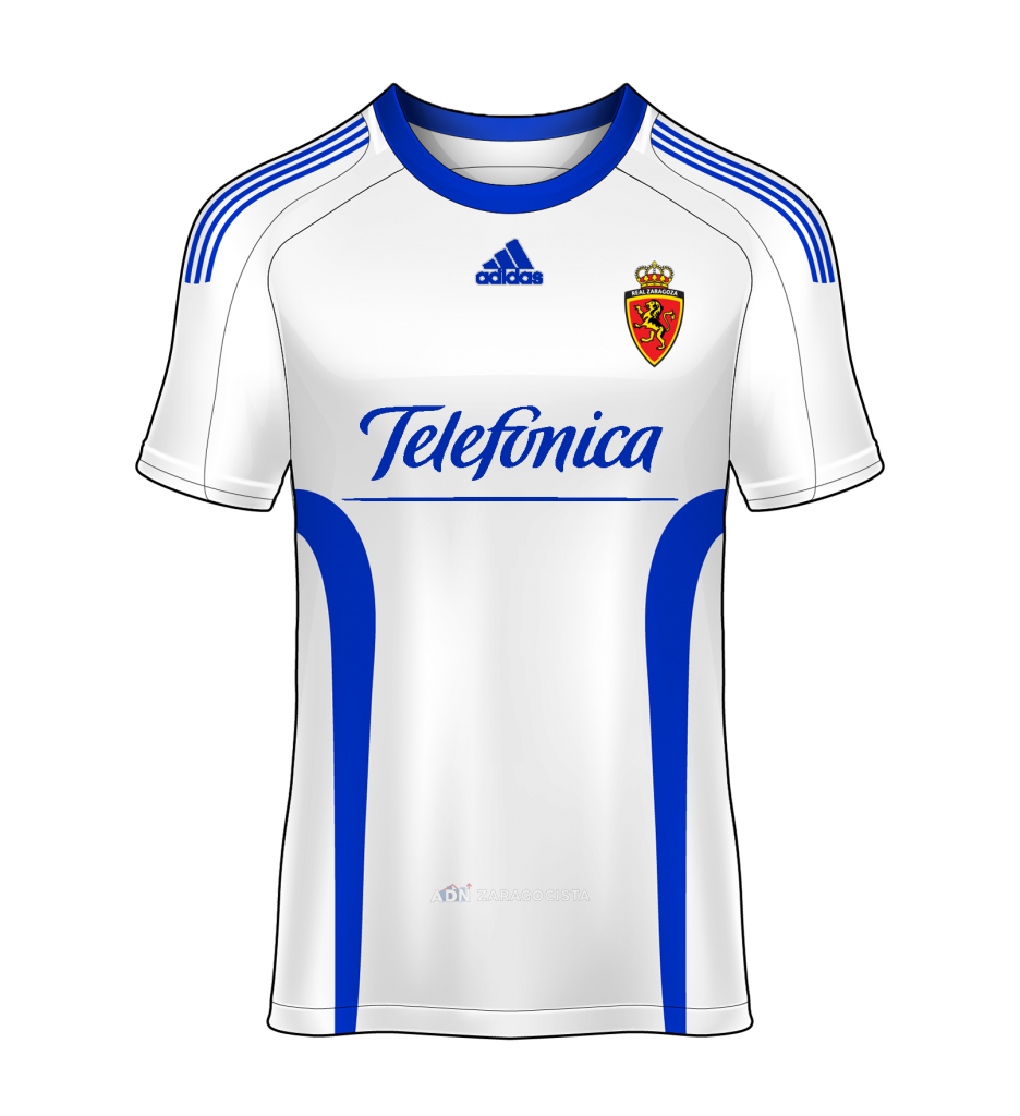 camiseta local Real Zaragoza 09/10