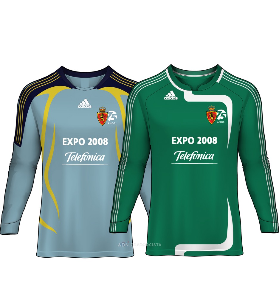 camiseta portero real zaragoza 2007-08