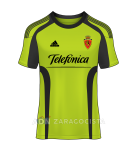 camiseta visitante Real Zaragoza 09/10