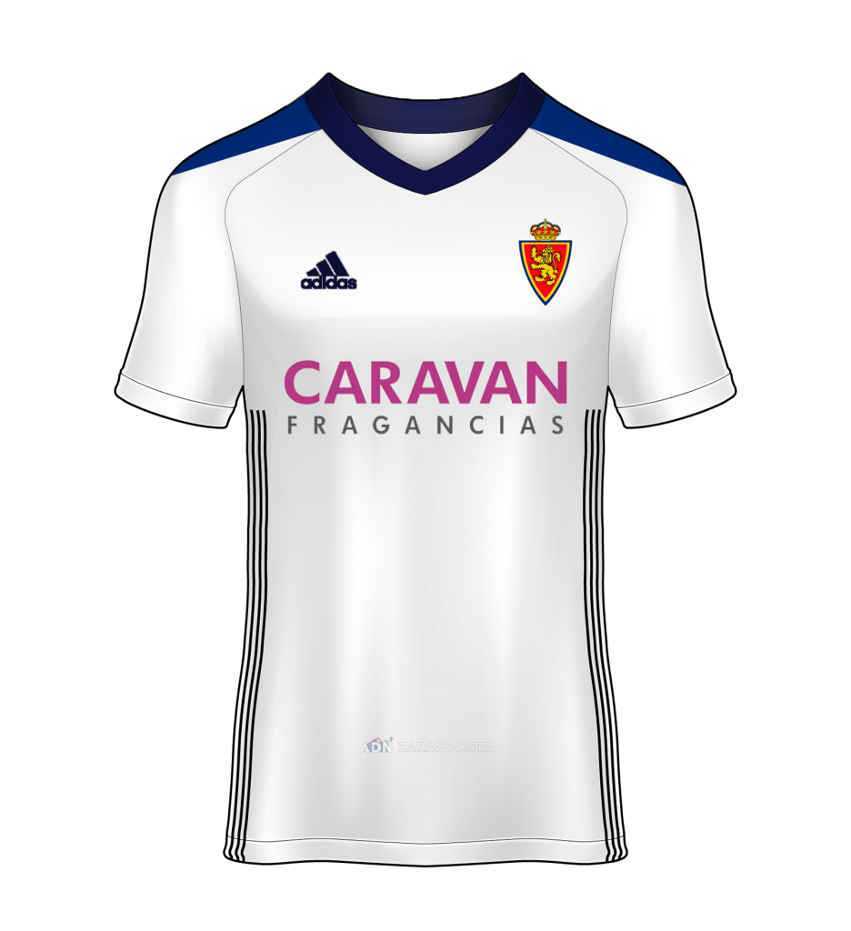 camiseta local Real Zaragoza 17/18