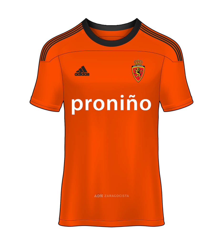 camiseta alternativa Real Zaragoza 11/12