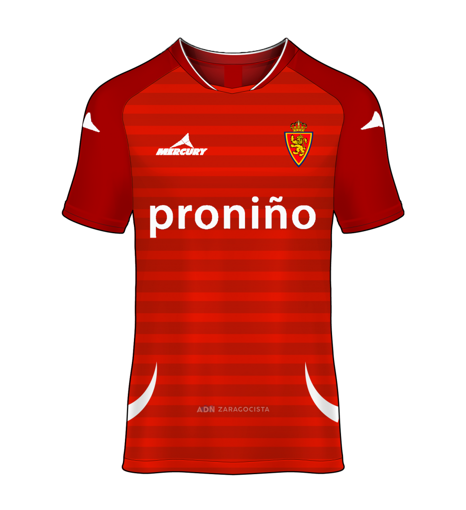 camiseta alternativa Real Zaragoza 12/13