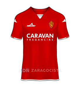 camiseta alternativa Real Zaragoza 14/15