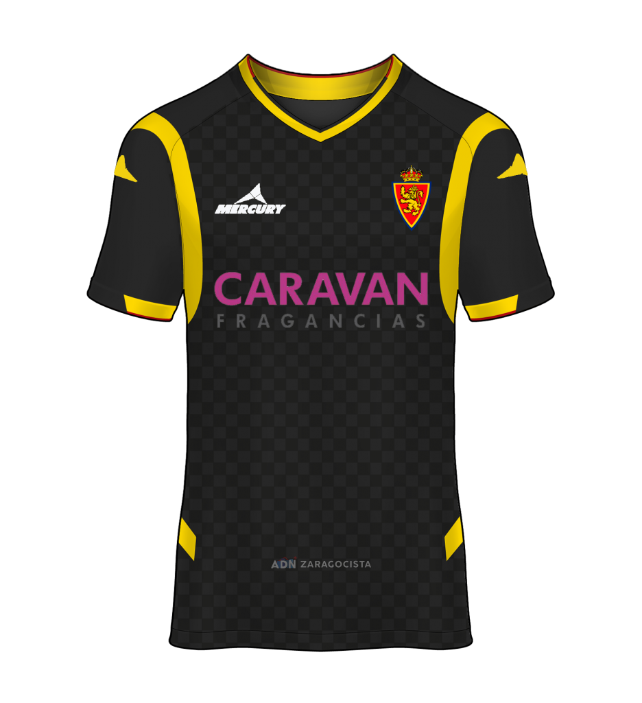 camiseta visitante Real Zaragoza 14/15