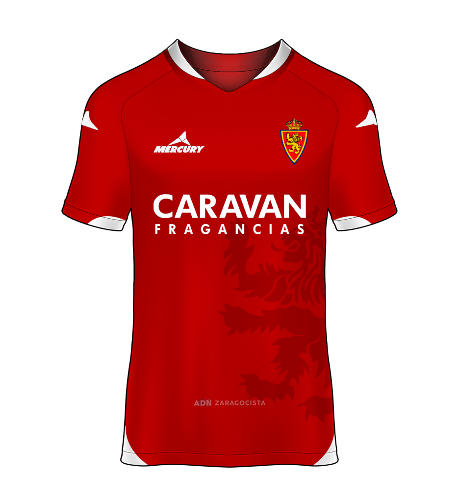 camiseta visitante Real Zaragoza 15/16