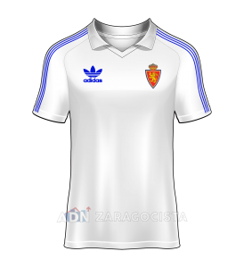 Camiseta especial Real Zaragoza final de copa del rey 1986