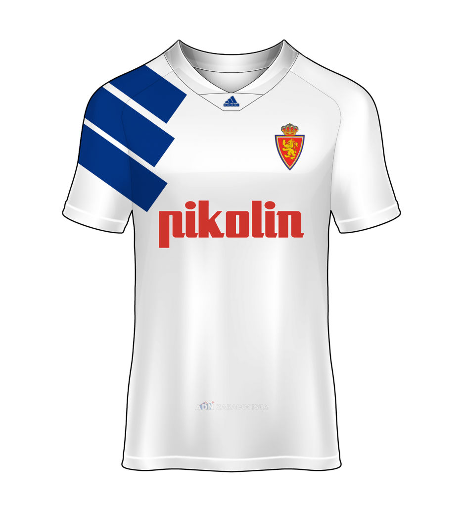 camisetas Real Zaragoza 92/93 local