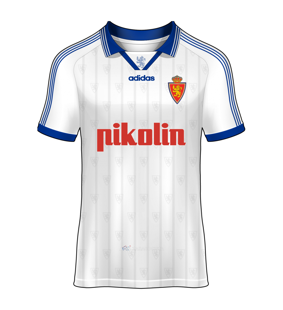 camiseta local Real Zaragoza 98/99