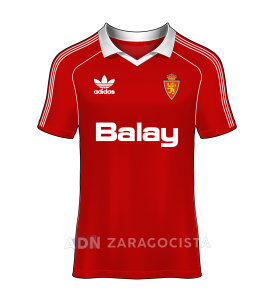 Camisetas Real Zaragoza 80s